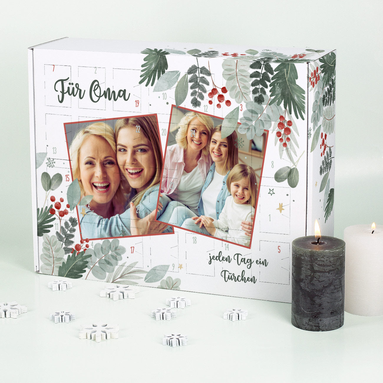 Adventskalender mit Fotos