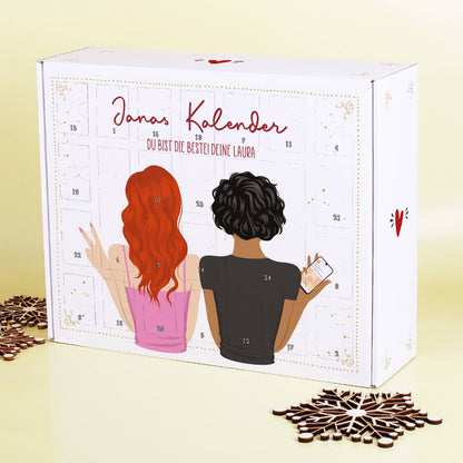 Der ultimative Adventskalender für die beste Freundin