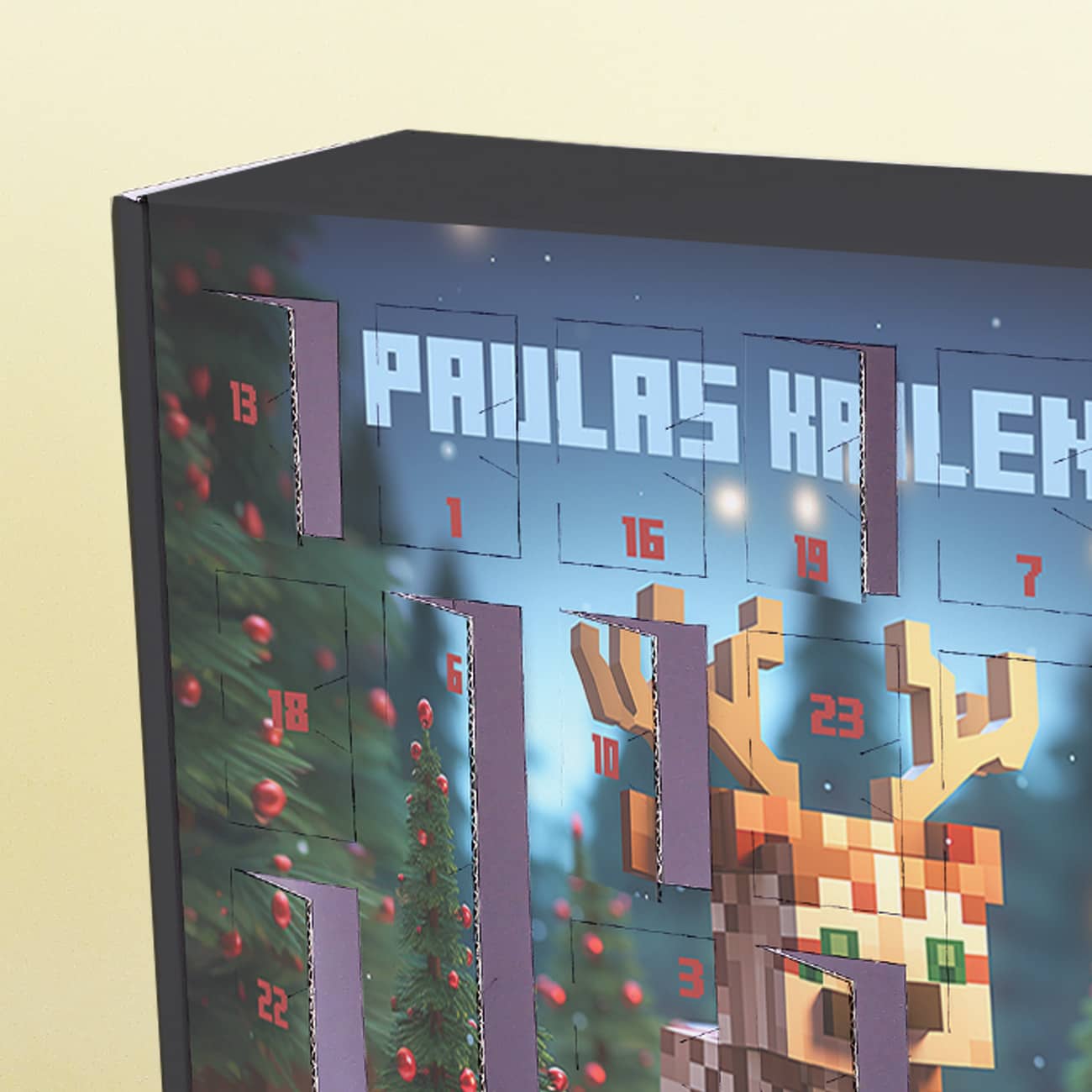 DIY Adventskalender zum selber Füllen