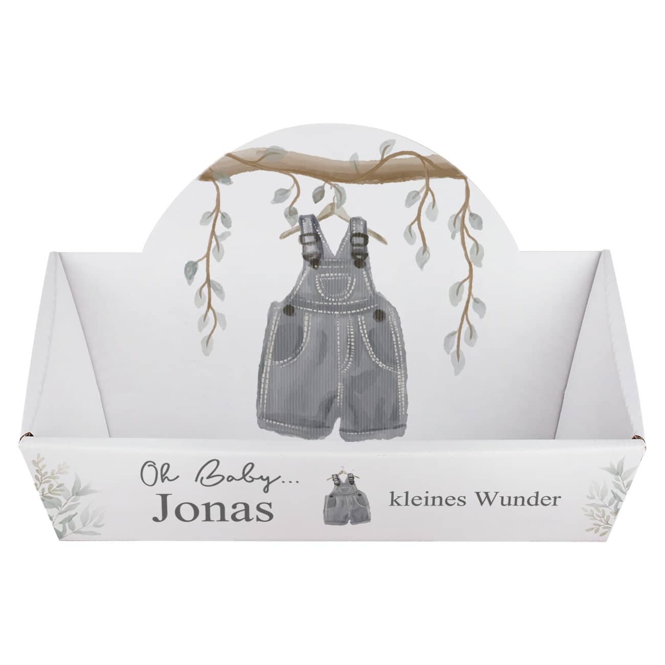 Personalisierter Geschenkkorb mit Name