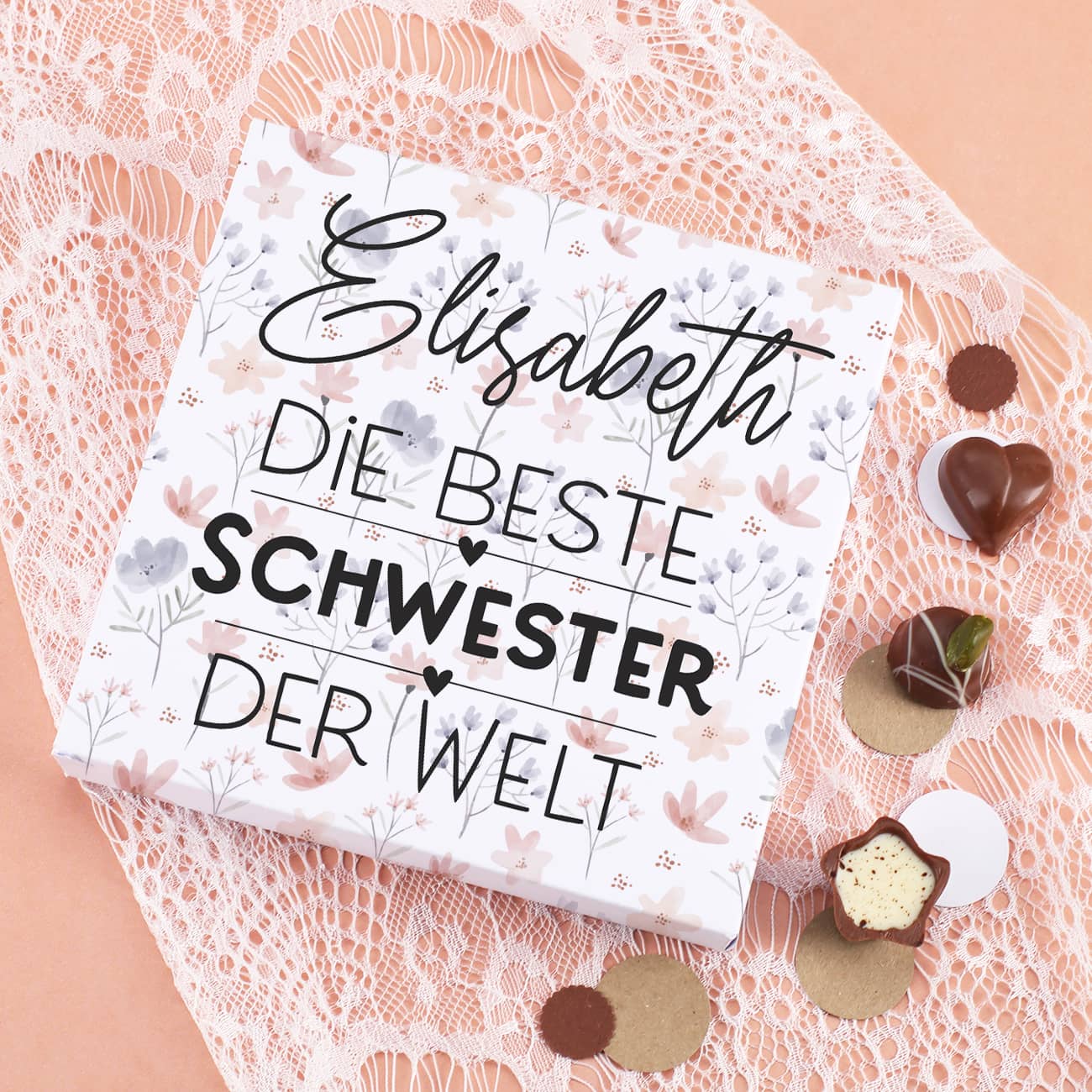 Lindt Pralinen für die beste Freundin, Kollegin oder Schwester der Welt