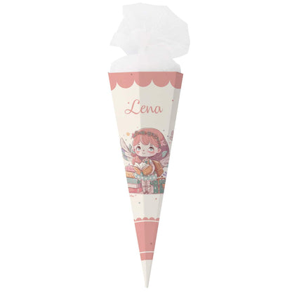Zuckertüte als Einschulungsgeschenk mit Ihrem Wunschnamen