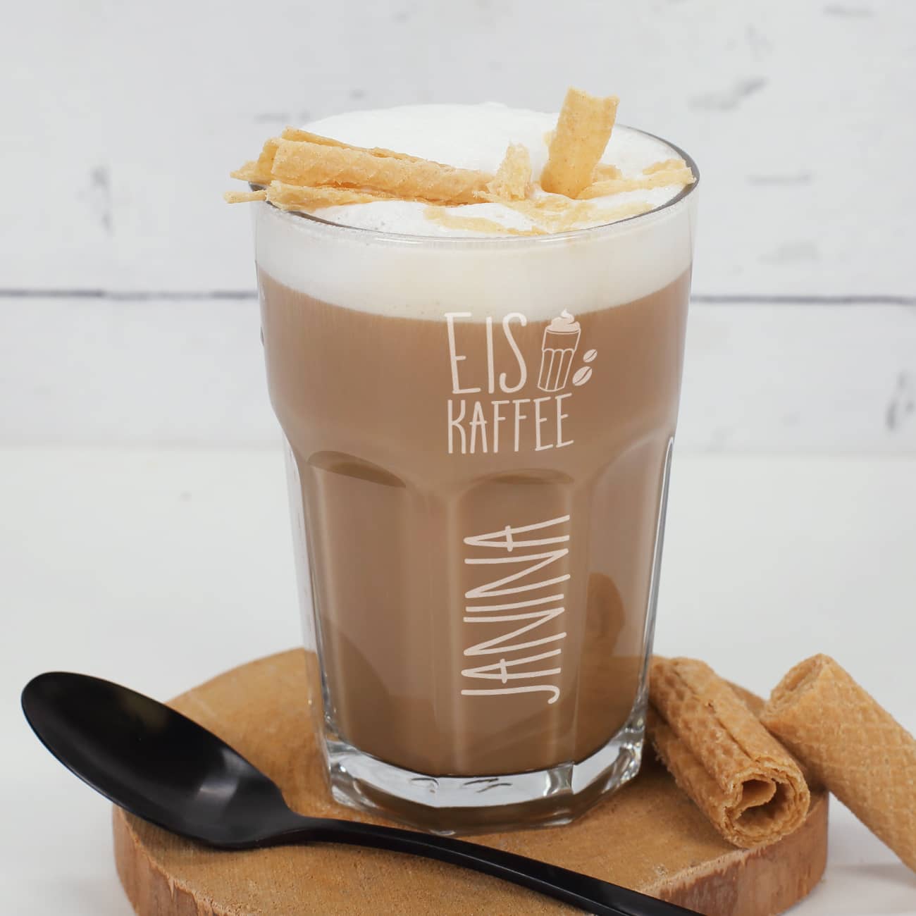 Trinkglas Eiskaffee