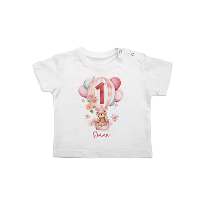 Personalisiertes Geburtstagsshirt für Kinder