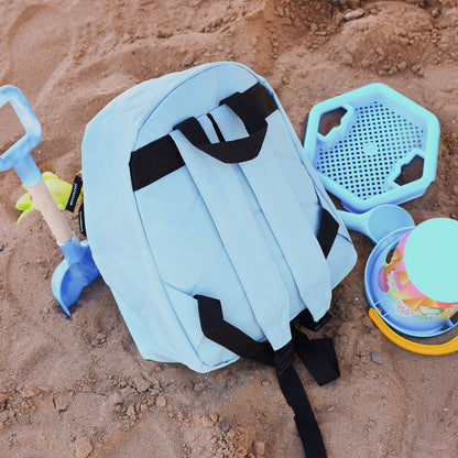 Kinderrucksack mit Polizeiauto-Motiv und Namen personalisierbar für Jungen