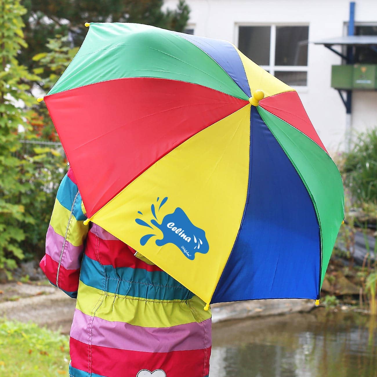 Regenschirm für Kinder mit persönlichem Aufdruck