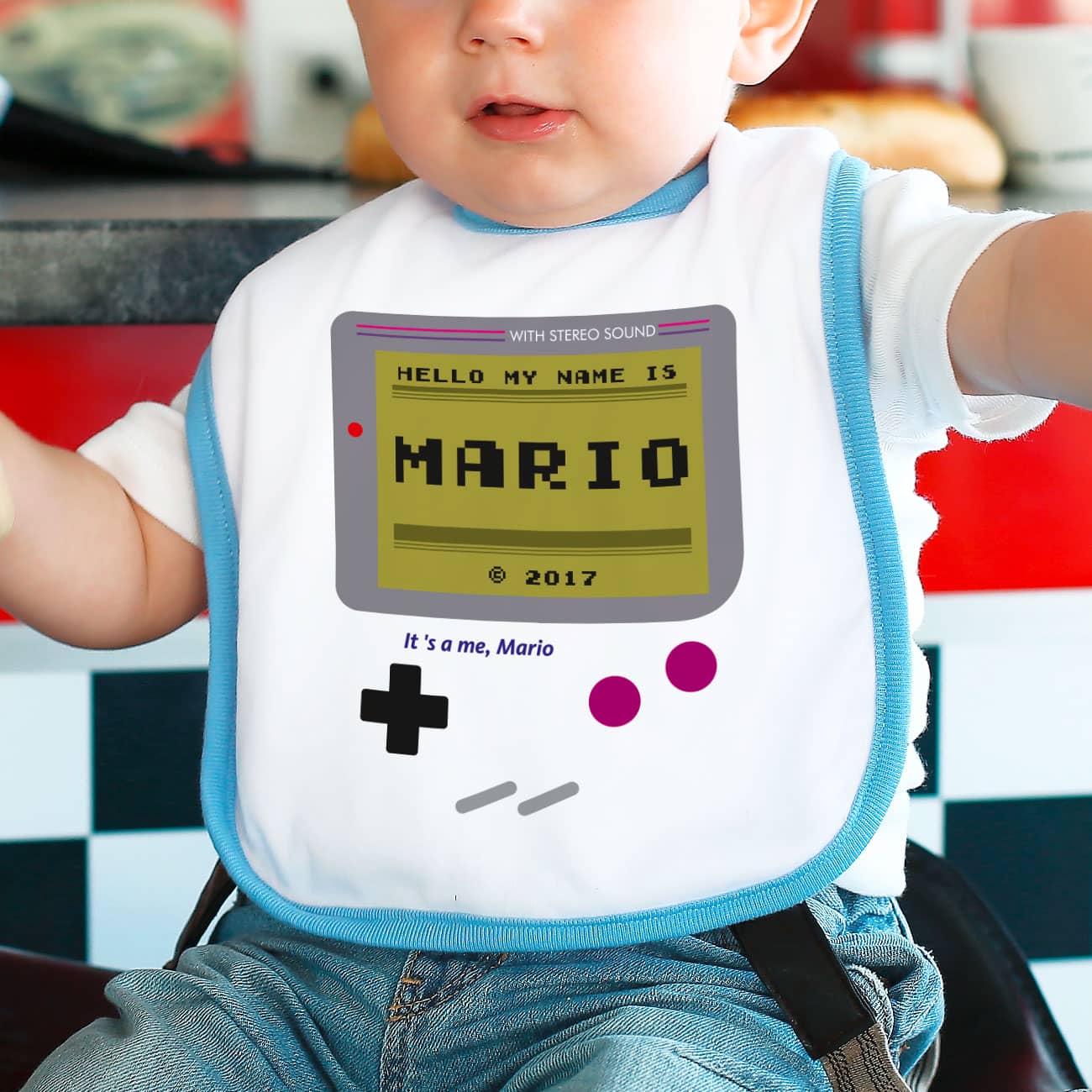 Lätzchen Gameboy