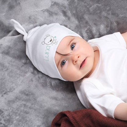 Persönliche Babymütze zur Geburt