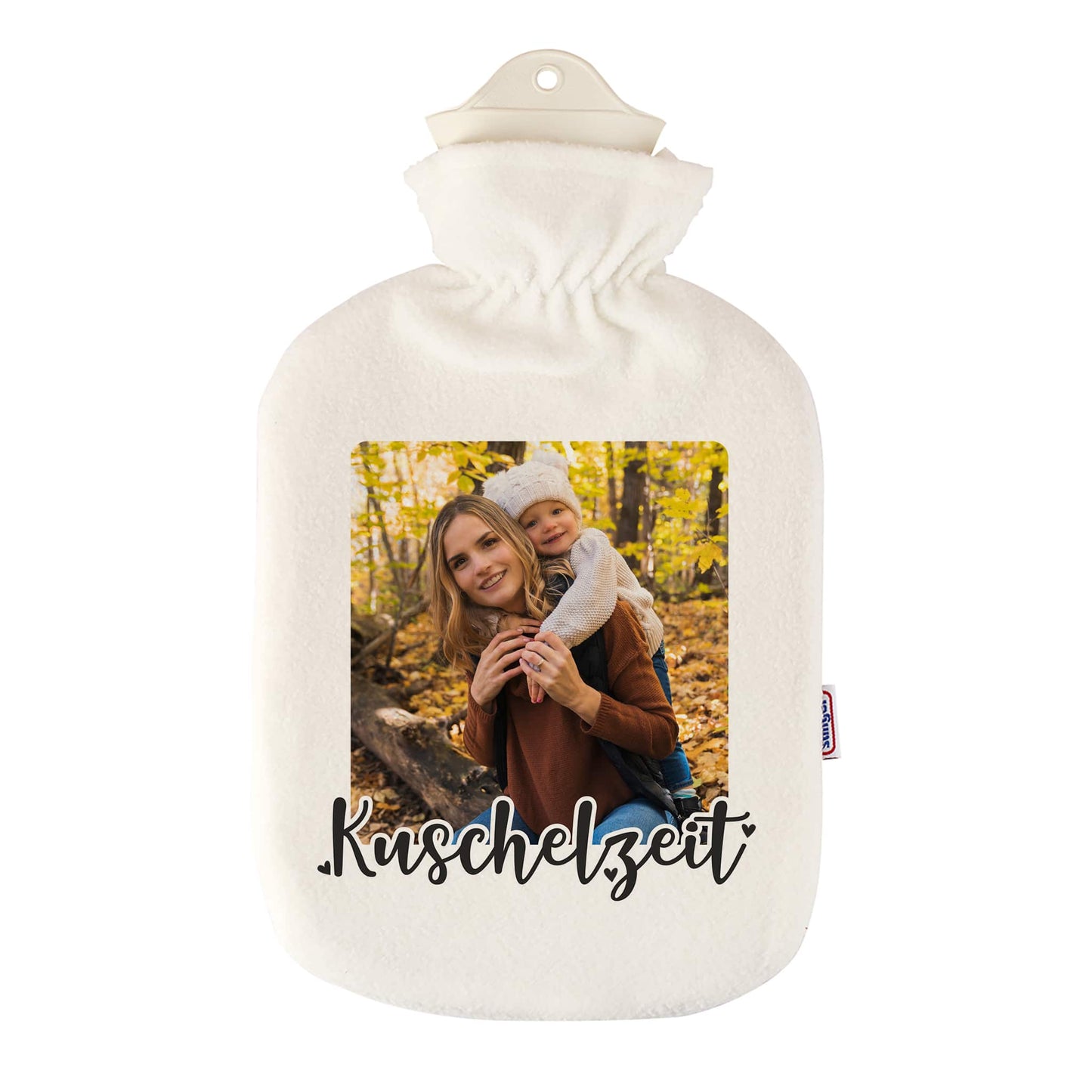 Personalisierte Wärmflasche mit Foto bedruckt