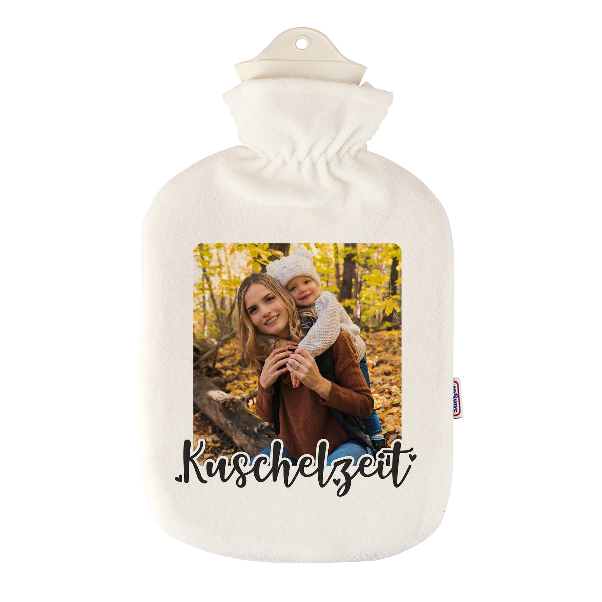 Personalisierte Wärmflasche mit Foto bedruckt