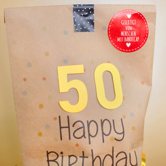 Wundertüte zum 50. Geburtstag